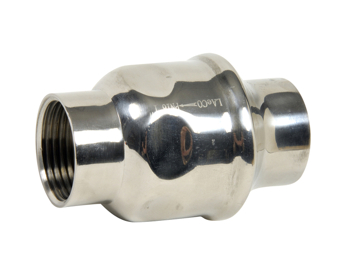 Stainless steel F316 spring check valve 326 BSP 1/4''